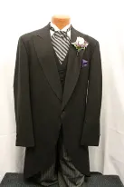 black-suit-striped-ascot
