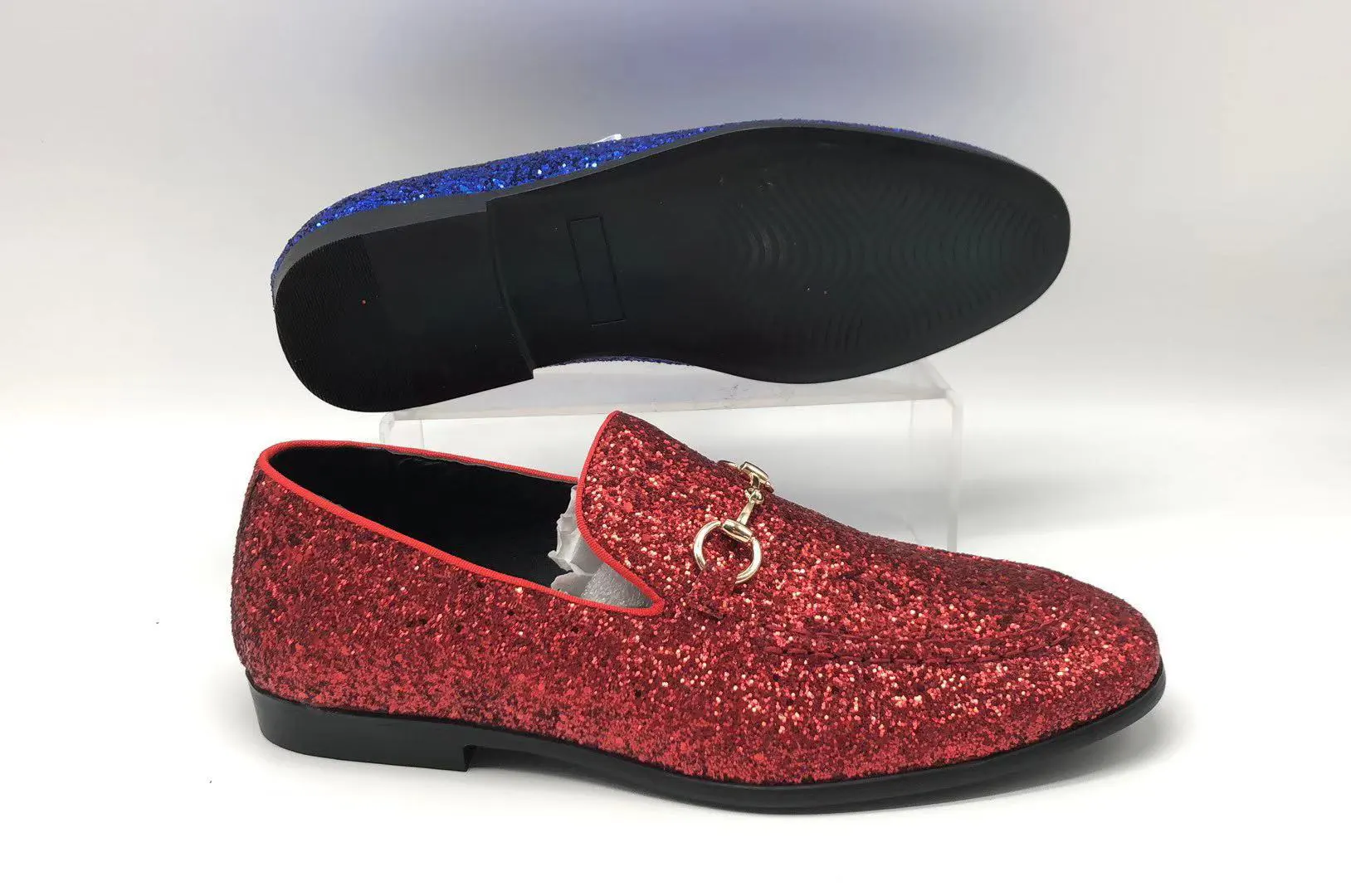 Glittered Oxford Shoes