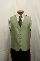 olive colored vest