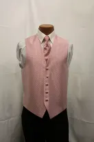 pastel pink vest
