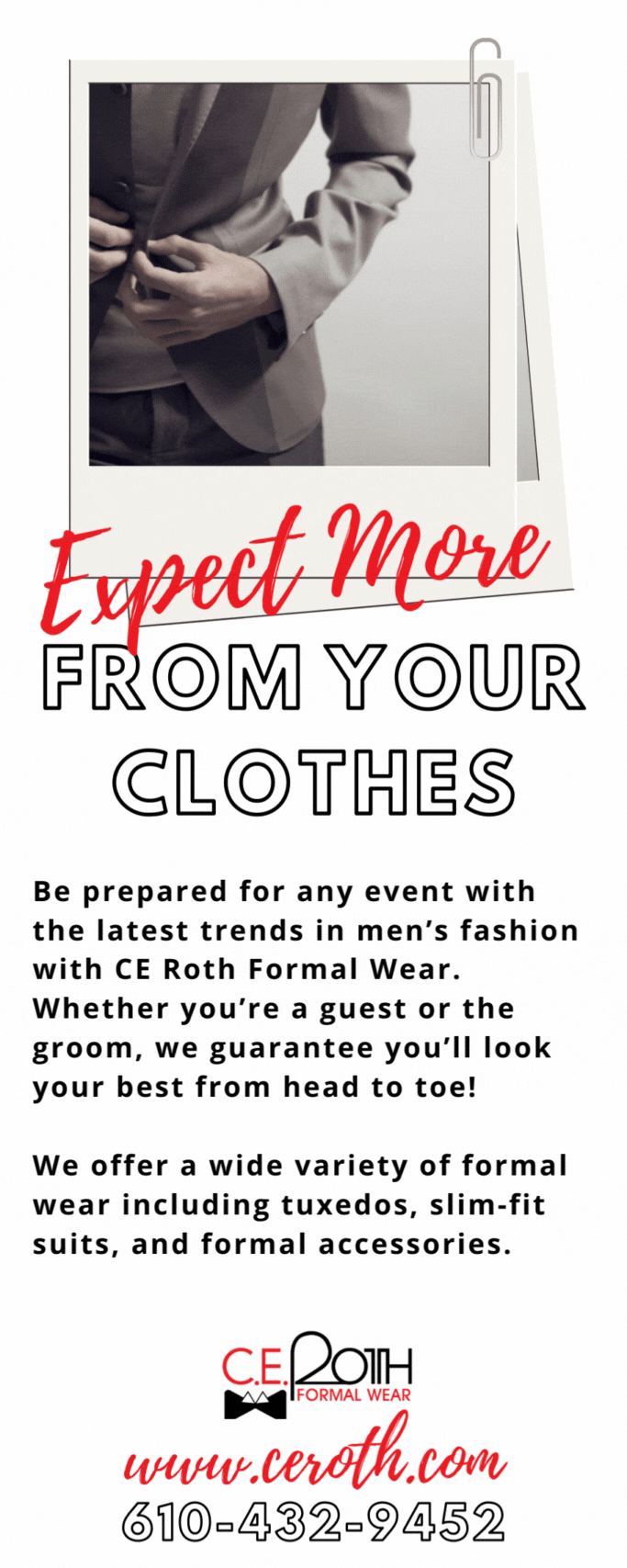 Expect More From Your Clothes! 3